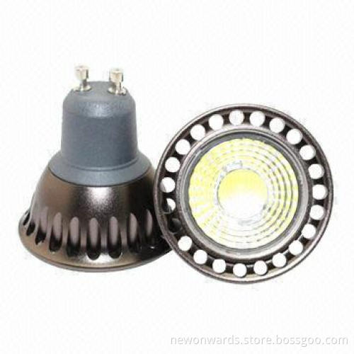 3W GU10 COB Spotlight with Aluminum Housing